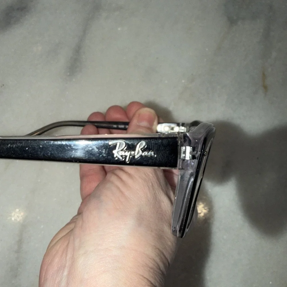 Ray-Ban Eyeglasses RB5255 2034 Black Crystal Full Rim Frame Only 53-16-135‎